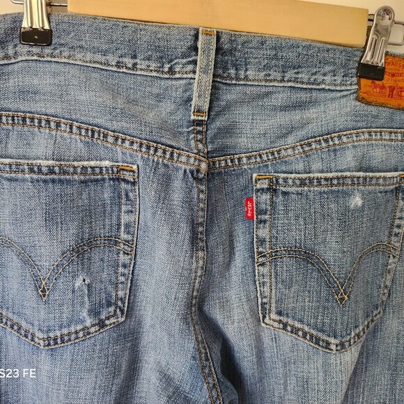 Levi’s 501 Light Blue Denim Jeans Women's 28 X 32 - Picture 4 of 5